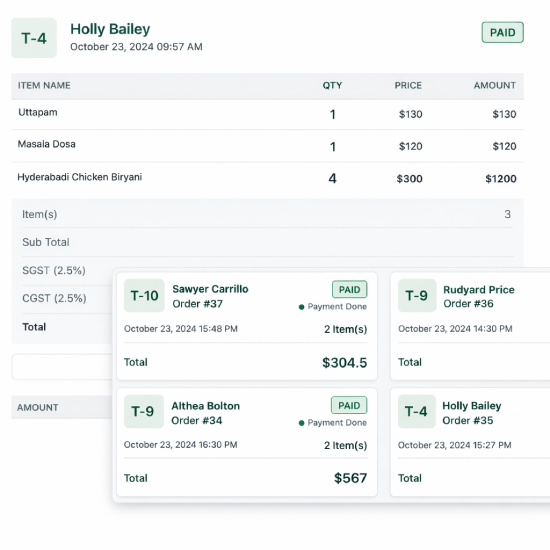 Streamline Order Management